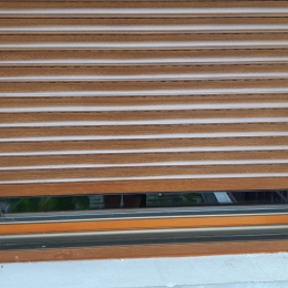 aranytölgy alumínium redőny